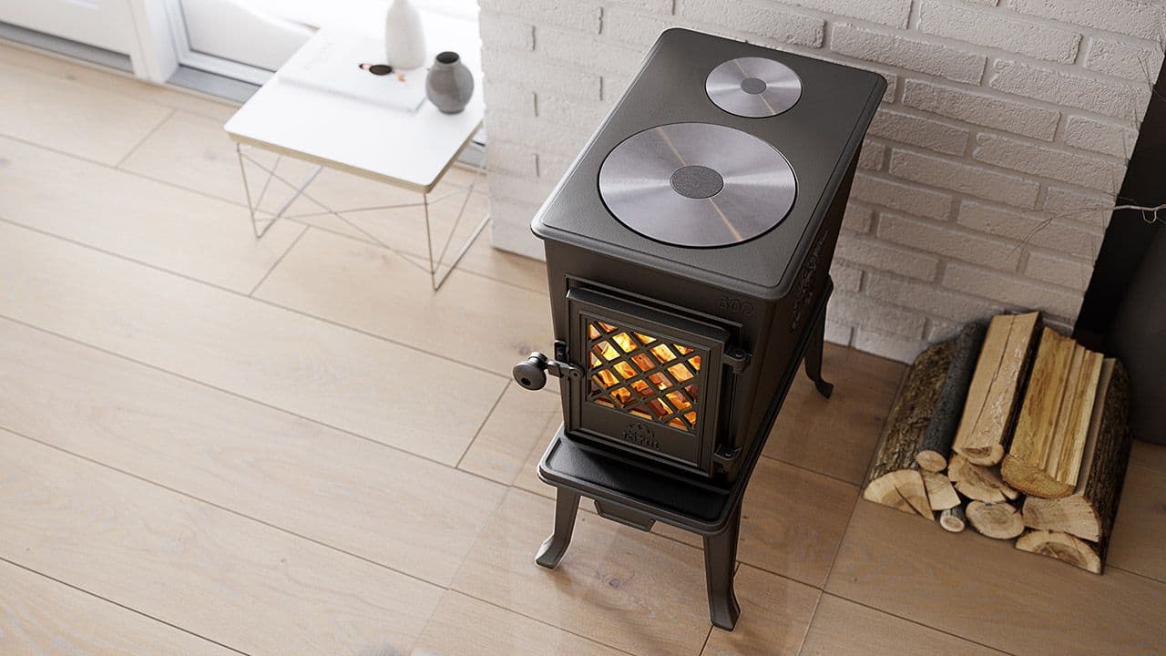 Vedovn med koketopp.