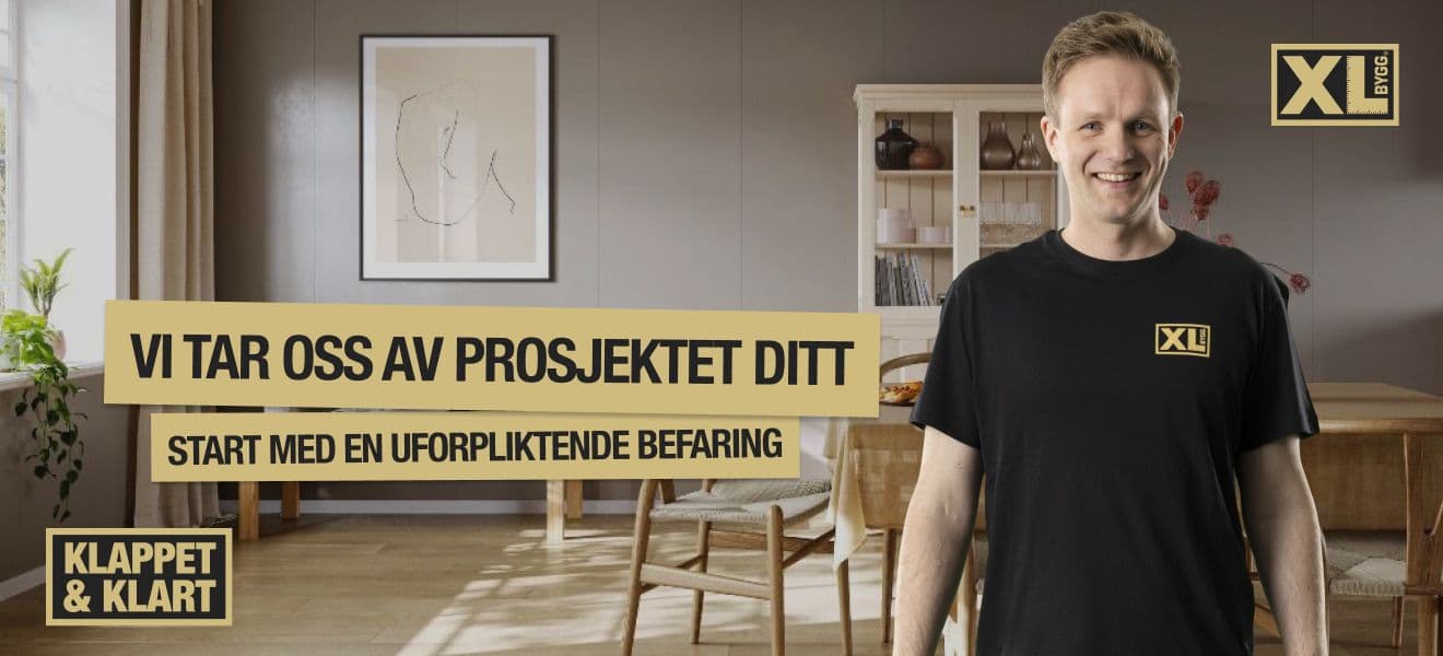 Klappet og klart.
