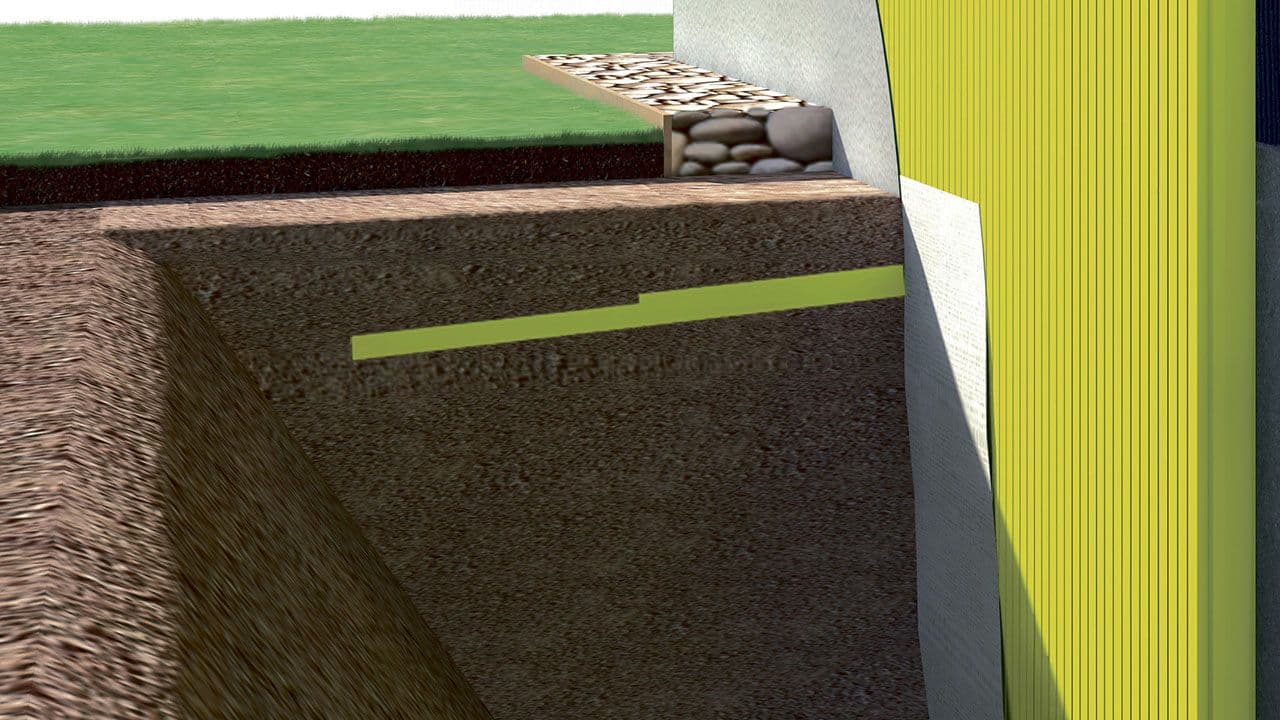 drenering illustrasjon