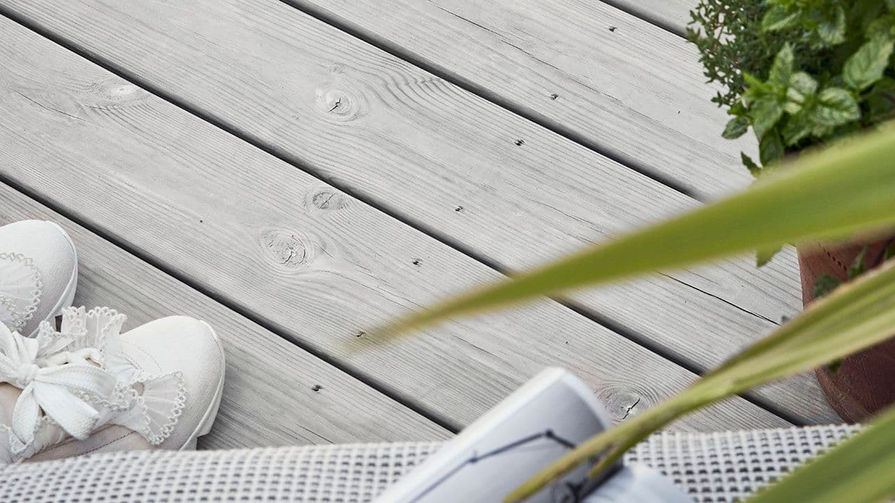 Anbefalte avstander på terrassebord