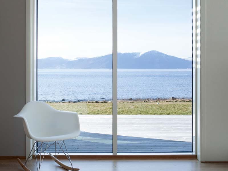 Vedlikeholdsfritt vindu i plast